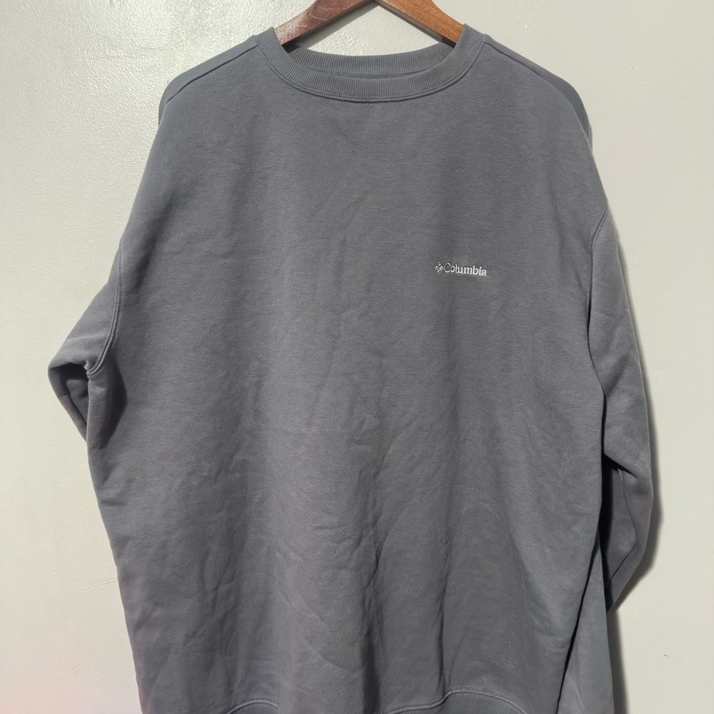 Columbia Men's Charcoal Crewneck Sweater